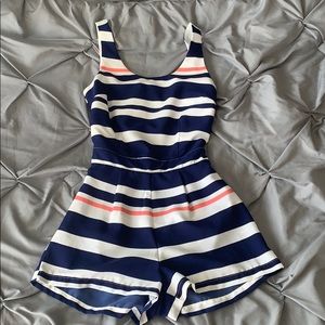 Stripped Romper